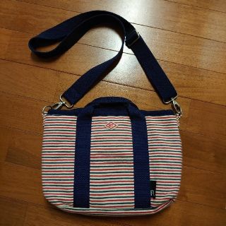 ルートート(ROOTOTE)のルートート　ルーキャリッジ　2way ボーダー(トートバッグ)