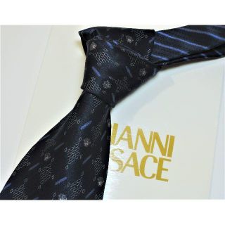 ヴェルサーチ(VERSACE)のヴェルサーチ/メデューサ デザイン シルク ネクタイ・未使用品(ネクタイ)