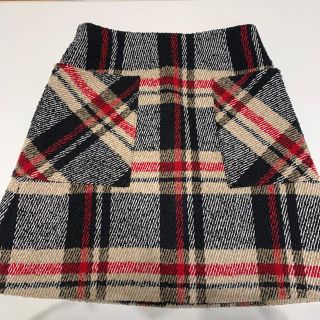 バーバリーブルーレーベル(BURBERRY BLUE LABEL)の最終値下げ☆ブルーレーベルクレストブリッジ　チェックスカート(ミニスカート)