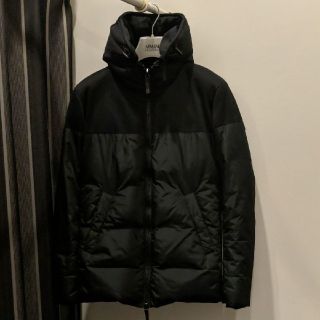 【超美品】ARMANI COLLEZIONI ウールxダウンジャケット