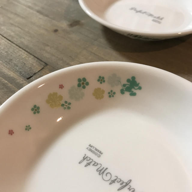 CORELLE(コレール)の☆ディズニーコレール ミッキー・ミニーフラワー 10枚 インテリア/住まい/日用品のキッチン/食器(食器)の商品写真