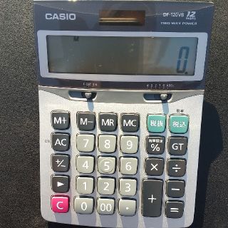 カシオ(CASIO)のカシオ 12桁 電卓 CASIO DF―120VB(その他)