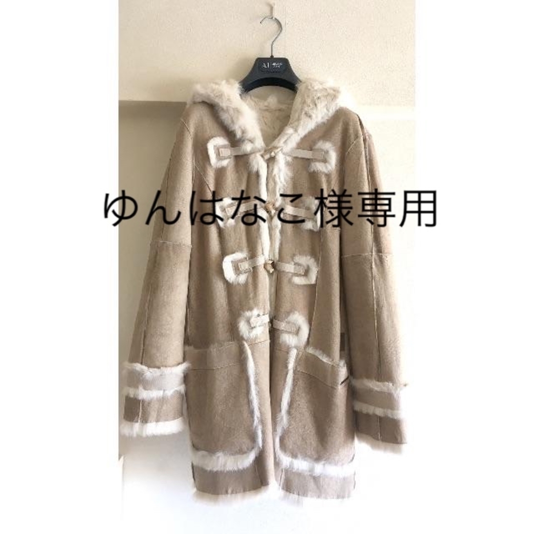 Giorgio Armani(ジョルジオアルマーニ)の新品！アルマーニジーンズ_ムートンファーコート レディースのジャケット/アウター(毛皮/ファーコート)の商品写真