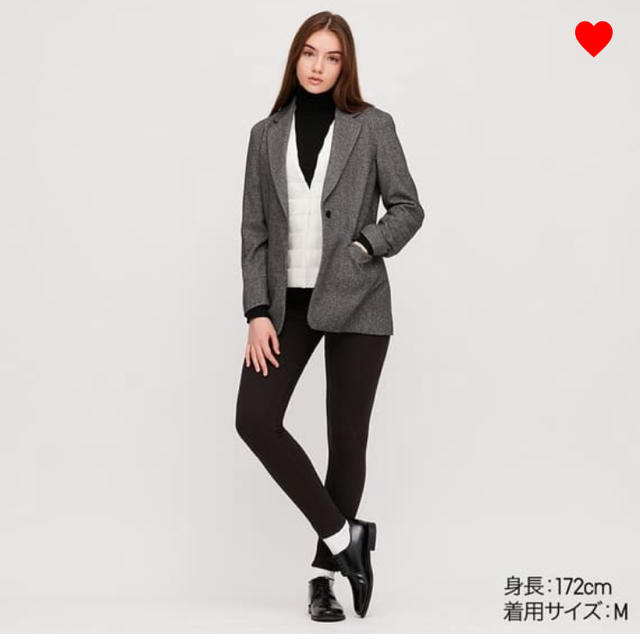 UNIQLO(ユニクロ)のユニクロ　ヒートテックウルトラストレッチレギンスパンツ　2枚セット レディースのパンツ(スキニーパンツ)の商品写真