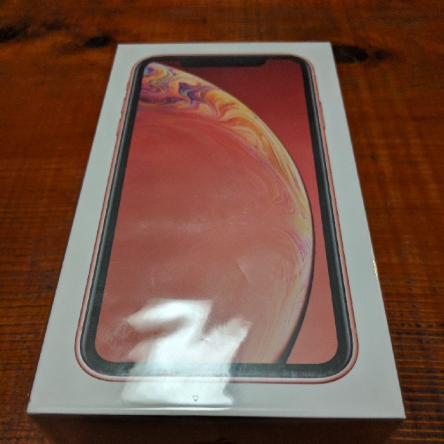 即発送可能】 iPhone - 新品未使用SIMフリー☆ iPhoneXR Coral128GB