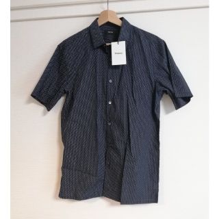 セオリー(theory)のパプー様専用◆セオリー半袖ドットシャツ メンズtheory Sサイズ(Tシャツ/カットソー(半袖/袖なし))