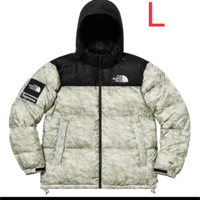 最安値 新品未使用 L supreme the north face 紙ヌプシ