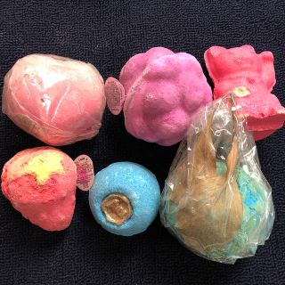 ラッシュ(LUSH)の専用 LUSH 欠け バスボムセット(入浴剤/バスソルト)