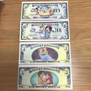 ディズニー(Disney)のディズニーワールド　紙幣(貨幣)
