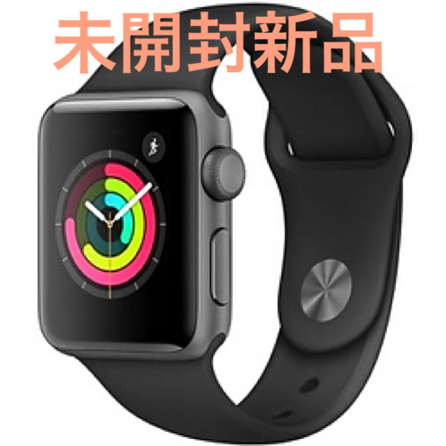 Apple Watch Series 3(GPSモデル)38mm スペースグレイ 腕時計 Apple Watch Series 3(GPSモデル)38mm スペースグレイ 腕時計