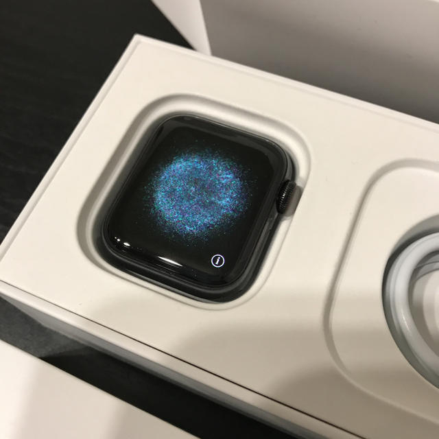 apple watch 4 アップルウォッチ4 ステンレス スペースブラック 黒 今