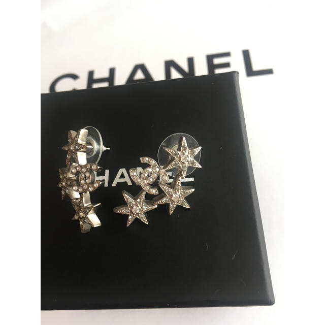 CHANEL ピアス 美品 正規店購入　アルコール消毒済