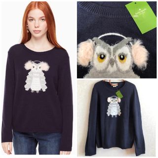 ケイトスペードニューヨーク(kate spade new york)の新品未使用　Kate Spade NY/Owl Sweater(ニット/セーター)