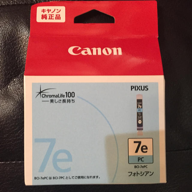 Canon(キヤノン)のキャノン BCL7epc フォットシアン 純正 スマホ/家電/カメラのPC/タブレット(PC周辺機器)の商品写真