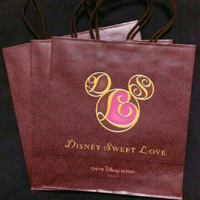Disney Disney Sweet Love 紙袋 ｍサイズ 3枚 バレンタインの通販 By ちゃちゃ S Shop ディズニーならラクマ