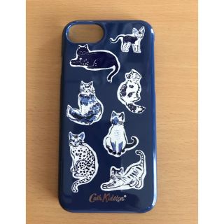 キャスキッドソン(Cath Kidston)のiPhone6.7.スマホケース、クリア系、ねこ(iPhoneケース)