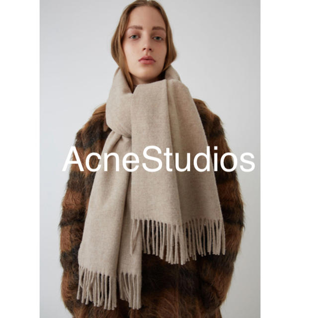 ACNE - 新品同様⭐️AcneStudios アクネ☆wool 大判 マフラー ストール ...