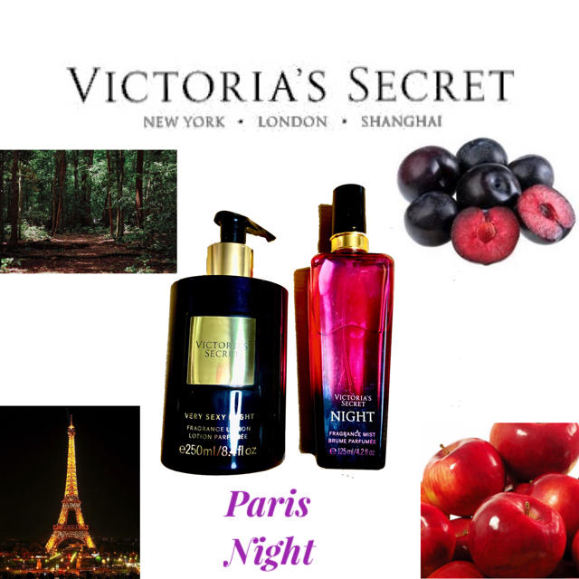 柔らかい Victoria's secret NIGHT 廃盤品 香水、ボディクリーム等