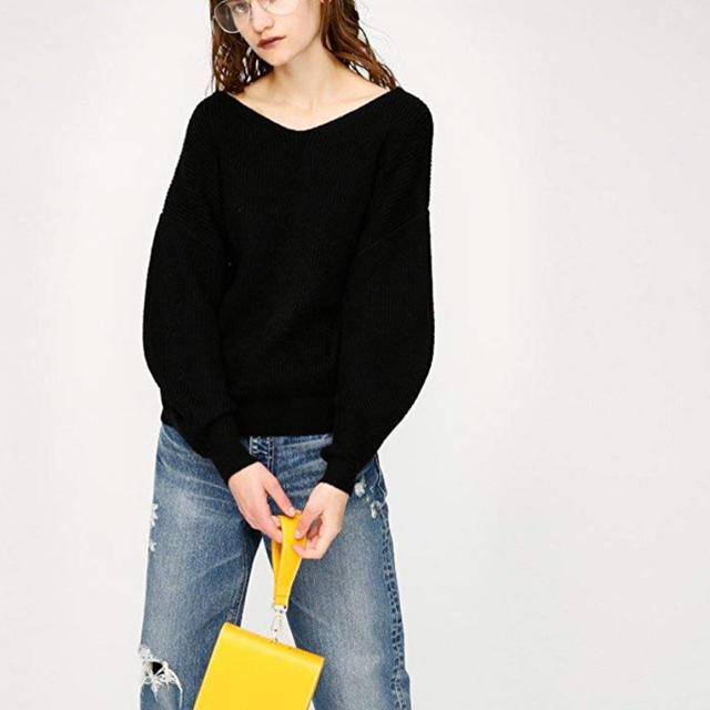 moussy(マウジー)のmoussy ニット レディースのトップス(ニット/セーター)の商品写真