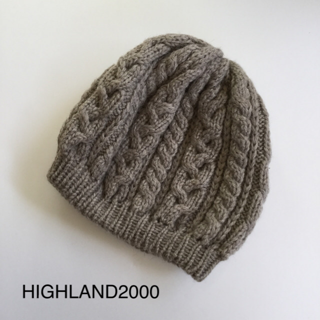 JOURNAL STANDARD(ジャーナルスタンダード)のイギリス製　HIGHLAND2000 ニット帽 レディースの帽子(ニット帽/ビーニー)の商品写真