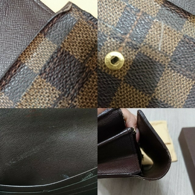 ハワイ購入 Louis vuitton ルイヴィトン ダミエ 長財布 1