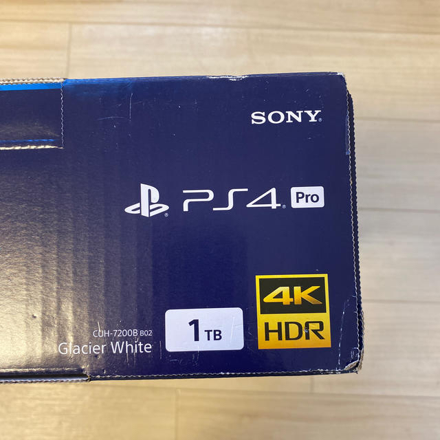 PlayStation4 - 未開封新品 SONY ps4 Proプレステ4 本体白CUH-7200BB02