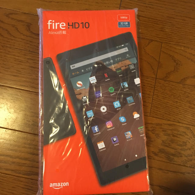 新品 第9世代 Amazon Fire HD 10 タブレット ブルーPC/タブレット