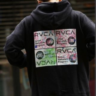 ルーカ(RVCA)の新品 RVCA ルーカ スウェット プル オーバー パーカー L(パーカー)