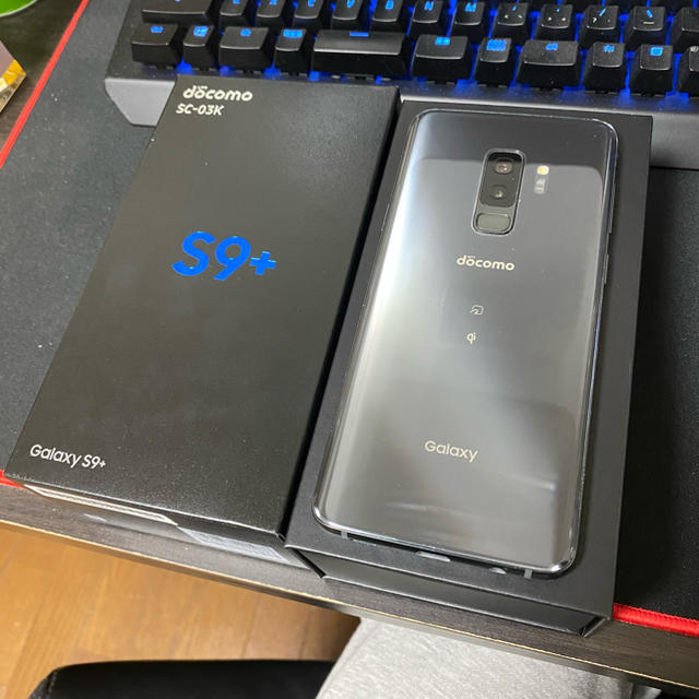 Galaxy(ギャラクシー)のGalaxy S9+ Titanium Gray 64 GB  スマホ/家電/カメラのスマートフォン/携帯電話(スマートフォン本体)の商品写真