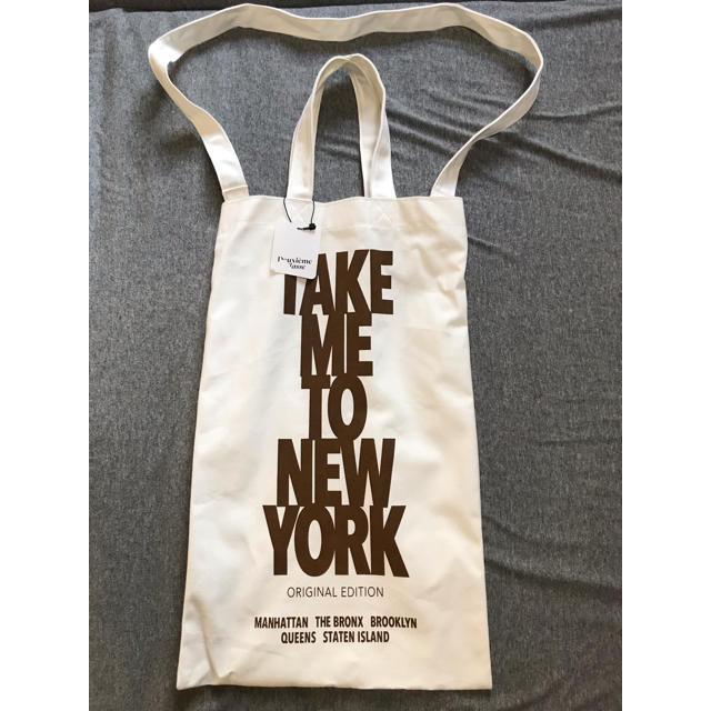 DEUXIEME CLASSE(ドゥーズィエムクラス)のドゥーズィエムクラス エコバッグ TAKE ME TO NY BAG  レディースのバッグ(ショルダーバッグ)の商品写真