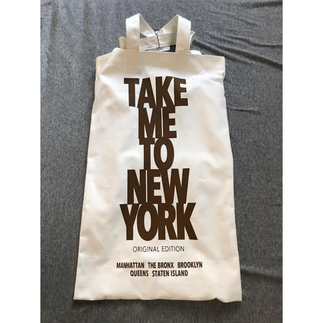 DEUXIEME CLASSE(ドゥーズィエムクラス)のドゥーズィエムクラス エコバッグ TAKE ME TO NY BAG  レディースのバッグ(ショルダーバッグ)の商品写真