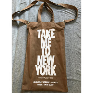 ドゥーズィエムクラス(DEUXIEME CLASSE)のドゥーズィエムクラス エコバッグ TAKE ME TO NY BAG (ショルダーバッグ)