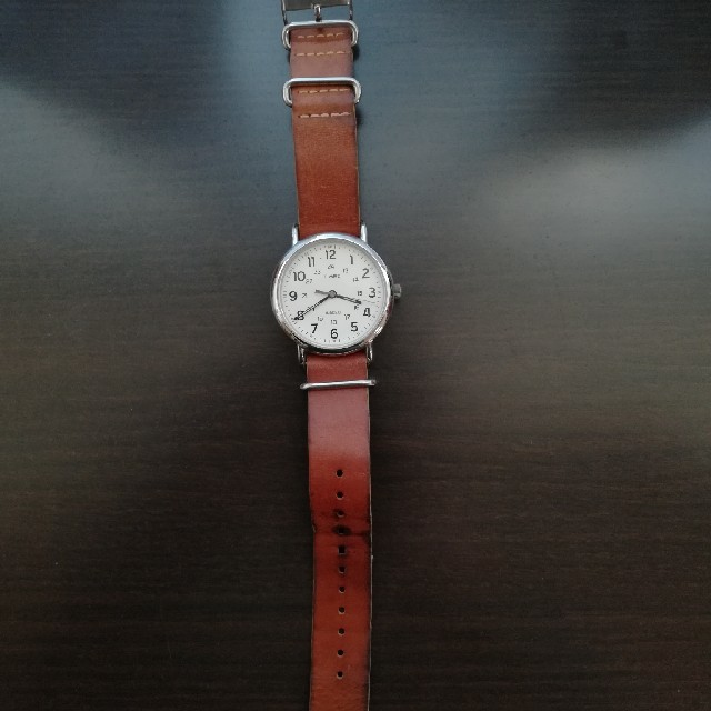 TIMEX(タイメックス)のTIMEX　タイメックス　腕時計　レザー メンズの時計(腕時計(アナログ))の商品写真