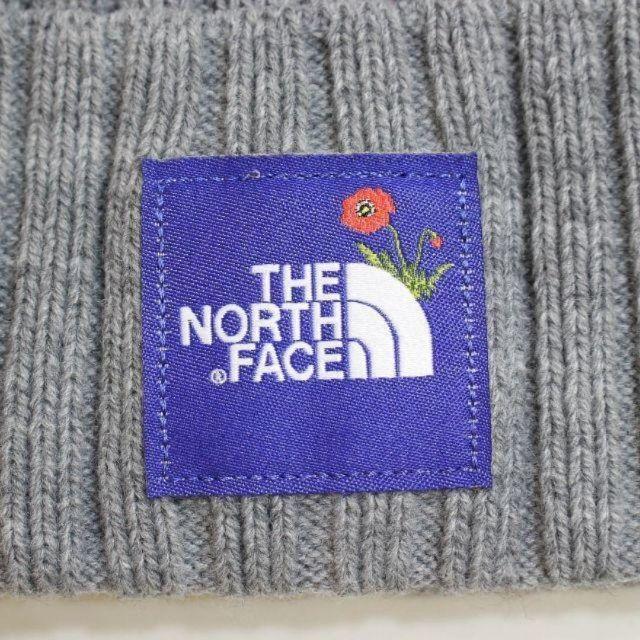 THE NORTH FACE(ザノースフェイス)のノースフェイス ノードストローム ニット帽 ボックスロゴ 灰 180625 メンズの帽子(ニット帽/ビーニー)の商品写真