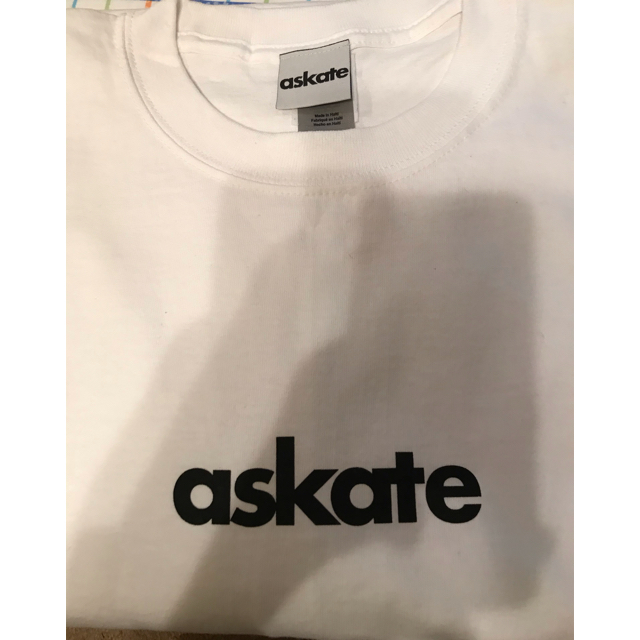 新品未使用 askate Logo foodie グレー XXLサイズ