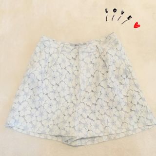 リランドチュール(Rirandture)の送料込♡花がらレースショートパンツ(ショートパンツ)