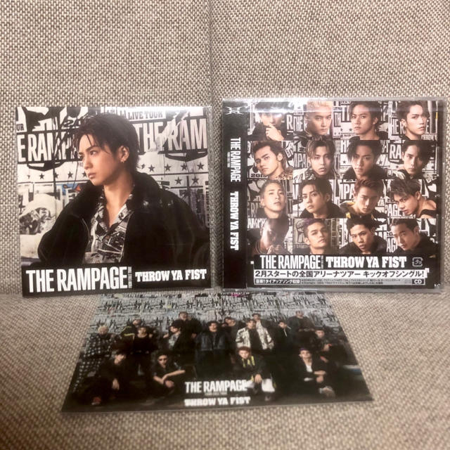 THE RAMPAGE(ザランページ)の吉野北人 アザージャケット THROW YA FIST エンタメ/ホビーのCD(ポップス/ロック(邦楽))の商品写真