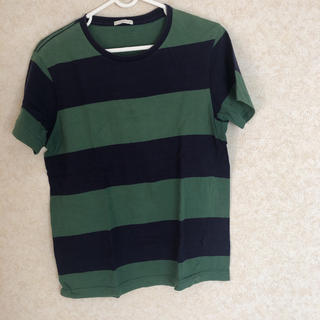 ジーユー(GU)のボーダーTシャツ(Tシャツ/カットソー(半袖/袖なし))