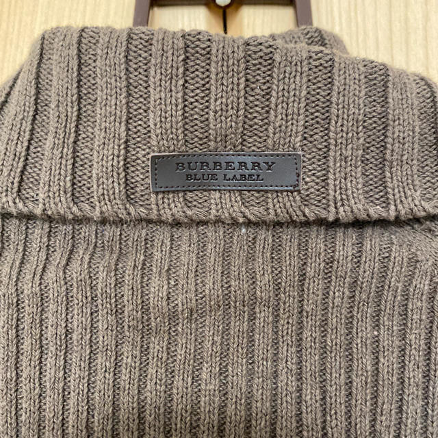 BURBERRY BLUE LABEL(バーバリーブルーレーベル)の【BURBERRY】ニットポンチョ レディースのトップス(ニット/セーター)の商品写真