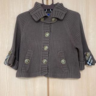 バーバリーブルーレーベル(BURBERRY BLUE LABEL)の【BURBERRY】ニットポンチョ(ニット/セーター)