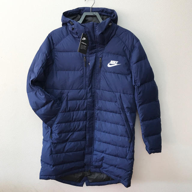ナイキ ダウンフィル ロング ダウン ジャケット パーカー 新品 S M サイズ