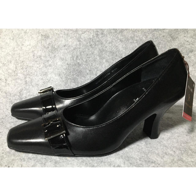 Wacoal(ワコール)のワコ－ル　サクセスウォーク　黒パンプス　23cmE 新品 レディースの靴/シューズ(ハイヒール/パンプス)の商品写真