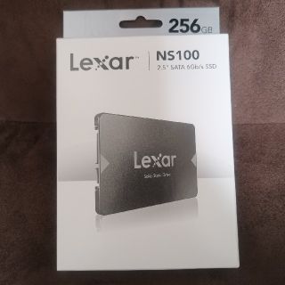 レキサー(Lexar)の新品未使用 SSD 256GB Lexar NS100(PCパーツ)