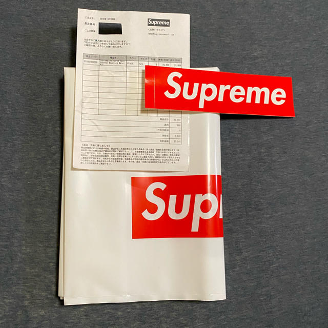 Supreme(シュプリーム)のSupreme TNF Leather Waist Bag レザー ウエスト メンズのバッグ(ショルダーバッグ)の商品写真