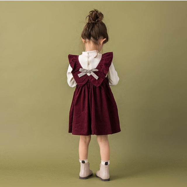 petit main(プティマイン)の新品☆petit main ワンピ☆90 キッズ/ベビー/マタニティのキッズ服女の子用(90cm~)(ワンピース)の商品写真