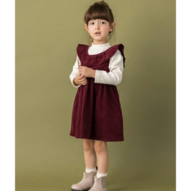 petit main(プティマイン)の新品☆petit main ワンピ☆90 キッズ/ベビー/マタニティのキッズ服女の子用(90cm~)(ワンピース)の商品写真