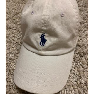 ポロラルフローレン(POLO RALPH LAUREN)のラルフローレン ポロ 正規品 キャップ 白(キャップ)