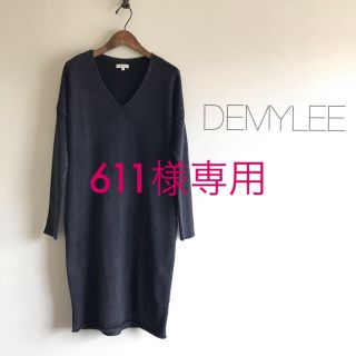 ロンハーマン(Ron Herman)の‼️専用‼️極美品⭐️DEMYLEE コットンニットワンピース　(ひざ丈ワンピース)