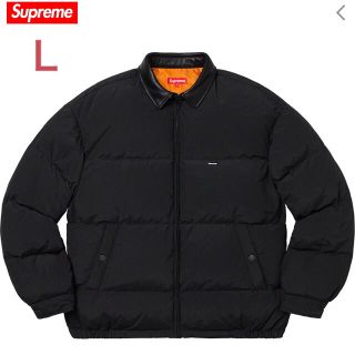 シュプリーム(Supreme)のSupreme Leather Collar Puffy Jacket(ダウンジャケット)