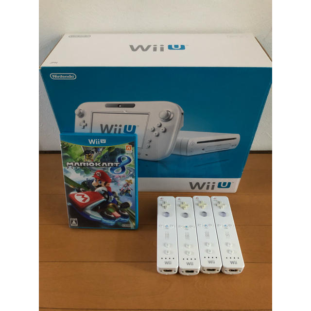 Wii U - マリオカート wii U すぐ遊べるセット リモコン 4個セット
